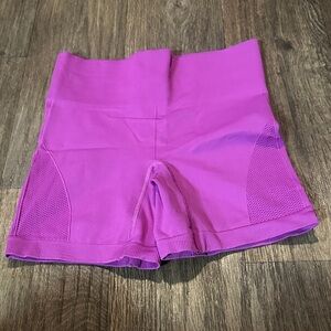 Lululemon Athletica Vibrant Purple Athletic Shorts
